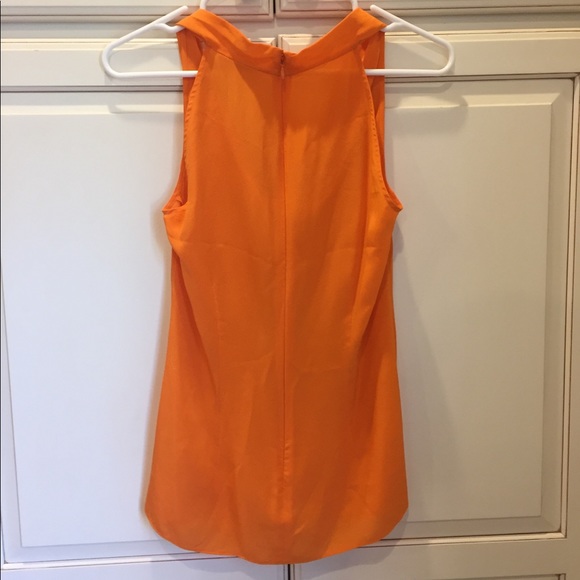 Banana Republic orange silk top - Picture 2 of 5